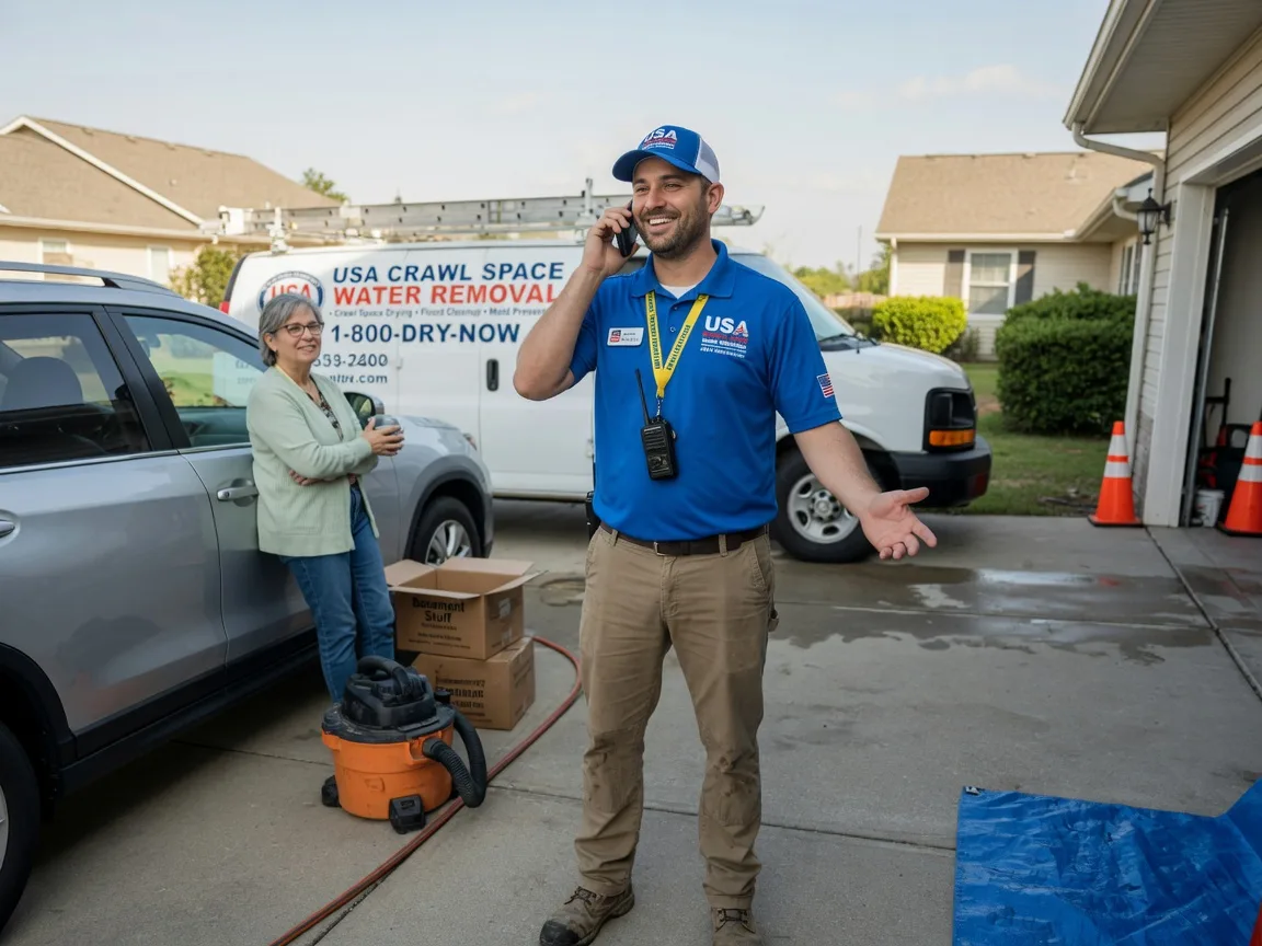 Crawl Space Water Removal Sims, IL FAQs